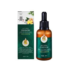 Ginger Shampoo Hair Growth Natural Anti Hair Loss Fast Growing Prevent Baldness Repair Scalp Frizzy Damaged Nourishing Shampoo Oil Hair Care