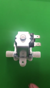 Professional Water Electric Solenoid Valve 12/24V Metal & Plastics Made Quick Connect for Water Dispenser Steam-Cooker