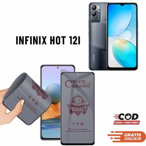 anti gores matte ceramic - Anti gores SPY Matte Ceramic - TG hp - All Type Hp INFINIX HOT 12I