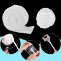 White Tubular Wound Roll Tape Finger Care Bandages Band Stretch Cover Tube Knee Burn Wounds Wrap Legs Tubing Stockinette. 