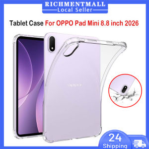 【🔥SG🔥】Soft Slim Shockproof Clear Case for OPPO Pad Mini 8.8inch 2026 Clear Cover Soft Pad Case