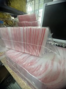 [100G] Túi zipper viền chỉ đỏ đựng thực phẩm tiện dụng dày dặn dẻo dai ( Nhiều size)