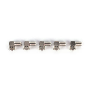 [Alex Do] Hot Sale 5pcs Right Angle 90 Degree Coaxial Connector F Male To F Female Adapter RG6 RG5