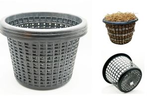 ตะกร้าเพาะเห็ด ตะกร้าดำ 2002 ตะกร้าเพาะเห็ด ตะกร้าพลาสติก ตะกร้าใส่ของ พลาสติกเหนียว รูใหญ่
