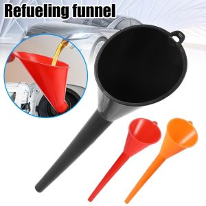 29cm Long Neck Anti Splash Oil Funnel Universal Car Motorcycle Gas Engine Oil Change Refuel Filling Tool 29CM Long Reach Design Anti-splash and Spill Control Suitable for Car and Motorcycle Use Perfect for Engine Oil Gasolinecoolant and Other Liquids