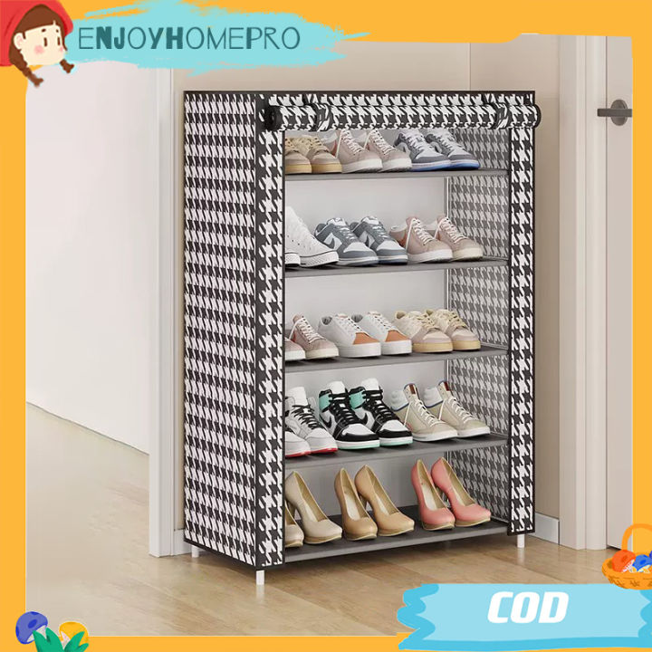 PH✈️ Layer Shoe Cabinet Space Saving Shoe Rack Slipper