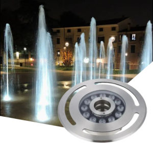 Đèn Bánh Xe Toàn Thân INOX Cao Cấp 12W 24VAC Đèn Led Âm Nước Lắp Cho Đài Phun Nước