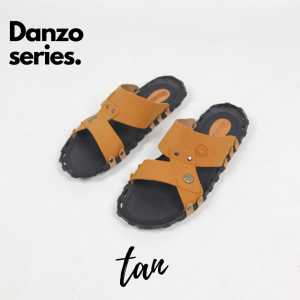 Sandal Pria CMT - Danzo - Sendal Kulit Pria Bermerek Sendal Kulit Pria Dewasa tanpa lem
