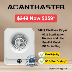Acanthaster drying machine GDZ50-303M 5Kg Clothes Dryers Compact clothes dryer machine Portable dryer  laundry dryers super dry- Zero Installation