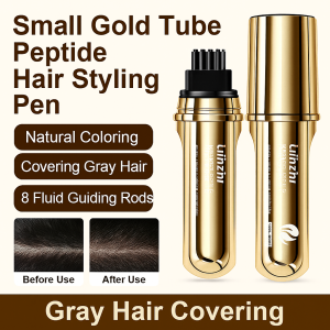 Natural Long Lasting Hair Pen Temporary Gray Hair Coverage Peptide Color Replenishing LiJi Hair Pen