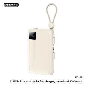 SG STOCK Remax 3C Power Bank 10000mAh 22.5W 20W Fast Charging Powerbank Dual-Cable Portable Charger (CCC Certified)