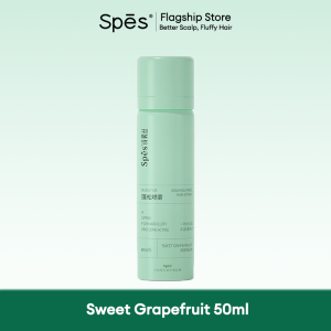 Spes Dry Shampoo Spray | 12H Oil Control Volumizing Washing-Free | 50ml 【Sweet Grapefruit Flavour】