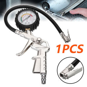 AUTOFun   Đồng hồ đo áp suất lốp với độ chính xác theo dõi áp suất lốp ô tô bơm hơi đồng hồ đo áp suất lốp hiển thị kỹ thuật số súng hơi