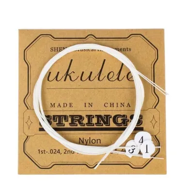 PMO 1 Set Universal Ukulele Strings Nylon Replacement Classical Guitar Strings Guitar Parts Mellow Guitar Strings For 21 / 23 / 26-inch Ukulele