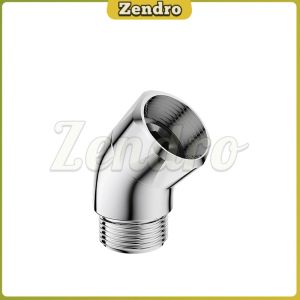 Zendro 135° Degree Showerhead Angle Adjuster 1/2" Universal Elbow Adapter Handheld Shower Angle Controller