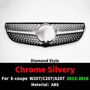 Front Grille Racing Bumper Grill Tuning Facelift For Mercedes Benz E C207 A207 W207 Coupe 2009-2016 E200 E260 E300 E350 E500