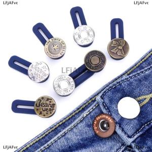 [COD] LFjAFvc Clothing Jeans Pant Adjustable Waistline Increase Waist Fastener Extended Button