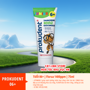 Kem đánh răng Elmex Sensodyne trẻ em kem đánh răng y tế cho các bé mọi độ tuổi - Hàng nội địa Đức