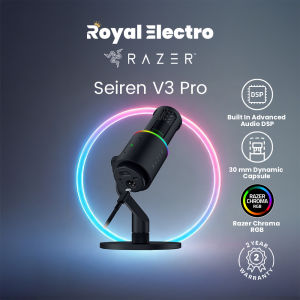 Razer Seiren V3 Pro Professional Dynamic Microphone with USB and XLR Output