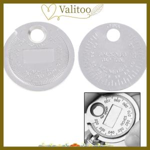 [Valitoo] Spark plug gap gauge tool measurement -type 0.6-2.4mm range spark plug gage