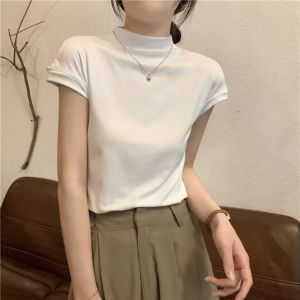 Áo Gân Tay Ngắn Cổ Lọ Thời Trang Thu Đông NHIỀU MÀU SIÊU DỄ PHỐI ĐỒ