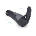 Shockproof Bike Handlebar Grips 22.2mm Ergonomic Bicycle Grips Non-Slip Soft Rubber Handlebar Cover End for Mountain Bikes Road Bicycles. 