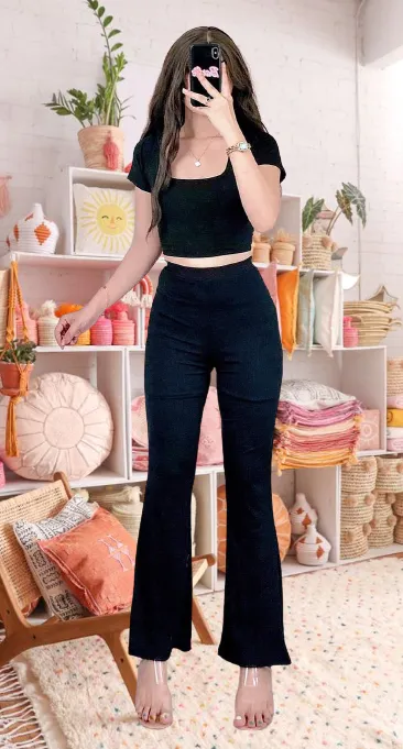 Korean Sando and Pants Coordinates - 𝙵𝚊𝚜𝚑𝚒𝚘𝚗 𝙵𝚘𝚛 𝙸𝚝