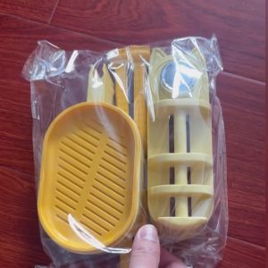 Multi Functional Soap Sponge Holder Rotating Towel Hanger Kitchen Sink Rack