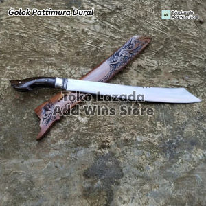 Golok Tebas Tajam Khas Cibatu - Golok Baja Per Menyatu Dengan Bilah