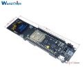 ESP32 ESP8266 ESP-32 Wifi Bluetooth BLE + Oled Display + 18650 Battery - Yellow Blue. 