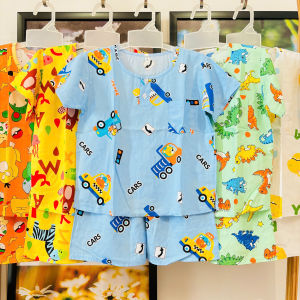 (18 Size / 5-65Kg) - Set 5 Bộ đồ Tole Lanh Tay Ngắn Bé Trai - Chất vải tôn lanh 2 da mềm mại thoáng mát cho bé - Đồ bộ bé trai mùa hè - Đồ tole bé trai- TOLE COC