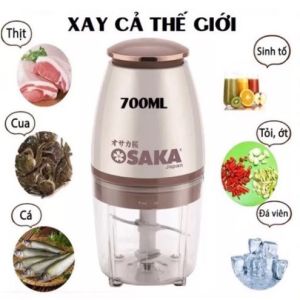 Máy Xay Đa Năng Osaka Nhật Bản - Máy Xay Sinh TốThịt Cao Cấp-Lưỡi Dao Lớn Không Gỉ Công Suất 350w