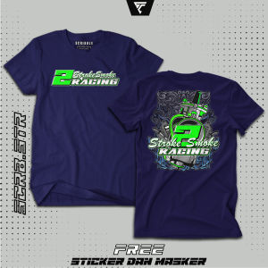 Kaos 2 Stroke | Baju Tshirt Motor 2 Stroke | Baju Pria Dewasa Komunitas Motor 2 Stroke