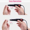 Cadrim Electric Nail Drill, Adjustable Nail File Machine Set with Sanding Bands for Manicure Pedicure Acrylic Glazing Nail Art Polisher (Black). 