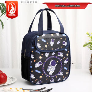 Tas bekal Vertikal Lunch Bag Thermal Tahan Panas Dingin Motif Lucu
