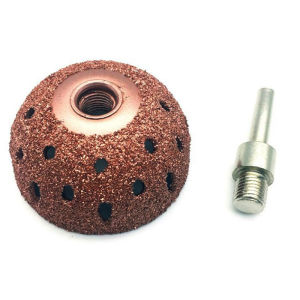 Buffing Wheel Tungsten Carbide Rasp 42MM / Contour Cup with Arbor Adaptor Wheel Grind Tire Repair Tool