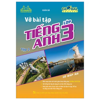 Fahasa - Global Success - Vở Bài Tập Tiếng Anh Lớp 3 - Tập 2 (Có Đáp Án)