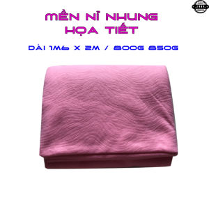 Chăn bông Họa Tiết Hồng 1m6 x 2m / 900g - 1kg