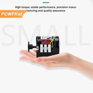 【PCWFKef】 60ktyz Claw cực nam châm vĩnh cửu động cơ đồng bộ AC220V 14W 50Hz Micro Gear Motor tốc độ thấp 2.5r min cho lồng ấp tự động