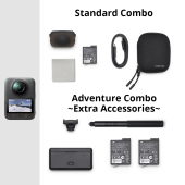 DJI Osmo 360 - 8K Revolutionary 360° Camera | 1" Equivalent 360° Image Field | 105G Built-In Storage | Multi-Platform Editing Support | Super Night Mode