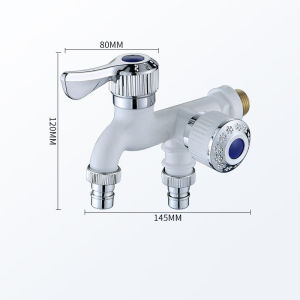 MLADEN Faucet Dual Purpose Nozzle Control Out Wall Mounted Faucet Anti Freezing Splash Washing Machine Kitchen Bathroom