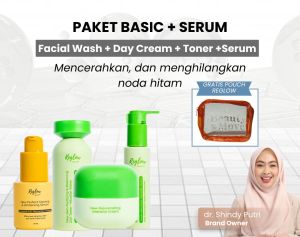 Reglow Skincare Original Paket Perawatan Wajah Glowing BPOM