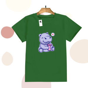 Code8.id DTF Hippo Kaos anak laki laki kaos anak anak best seller Awan MURAH DAN TRENDY