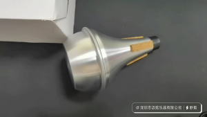 ทรัมเป็ตแบบเงียบฝึกซ้อมไร้เสียงทรัมเป็ตขนาดเล็กอะลูมินัมอัลลอยปิดเสียงทรัมเป็ตปิดเสียงทรัมเป็ต