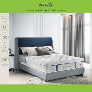 Natura Ceramic Silk 11" Mattress/Free Delivery/12-Year Warranty/Vitalize/Virase/Double Max Tech/Cool Gel Memory Foam/Harmotex Technology/7-Zone Support/Zero Motion Transfer