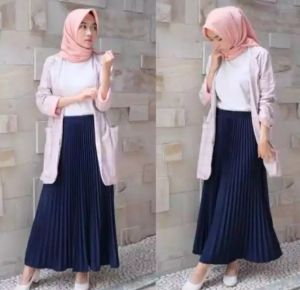 ROK WANITA PLISKET TERBARU/ ROK/ ROK PANJANG WANITA/ ROK PLISKET PANJANG / BAJU WANITA