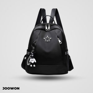 Tas Ransel Wanita Import Micro Motif bintang Korean Style N9