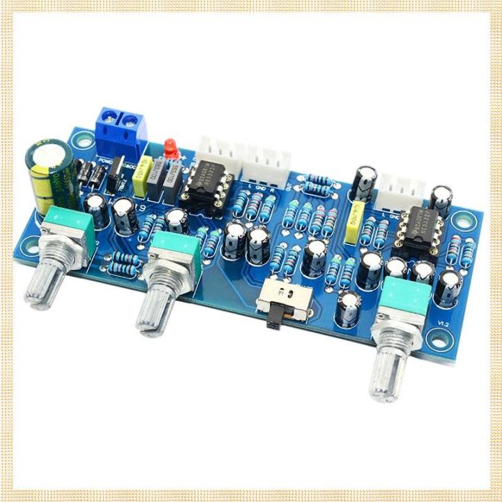 2.1 Channel Subwoofer Preamp Board Low Pass Filter Pre-Amp Amplifier ...