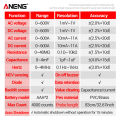 ANENG PN200ดิจิตอลหนีบมิเตอร์ Dc/ac 600A ปัจจุบัน4000นับมัลติมิเตอร์แอมมิเตอร์ทดสอบแรงดันไฟฟ้ารถเฮิร์ตความจุ NCV โอห์มทดสอบ. 