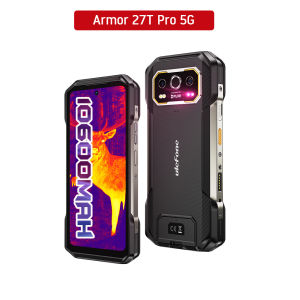 Ulefone Armor 27T Pro 5G Thermal Imaging Rugged Phone 10600mAh Android 14 Smartphone 50MP+64MP 6.78" 24GB+256GB